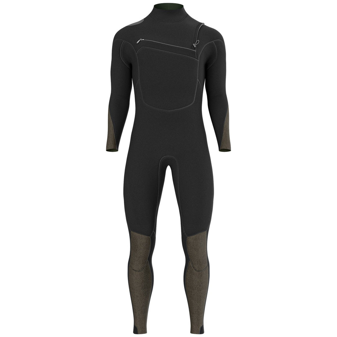 Prolimit Shield Steamer Free-X 3/2 herenwetsuit – zwart achteraanzicht