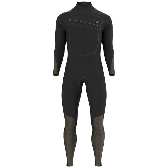 Prolimit Shield Steamer Free-X 3/2 herenwetsuit – zwart achteraanzicht