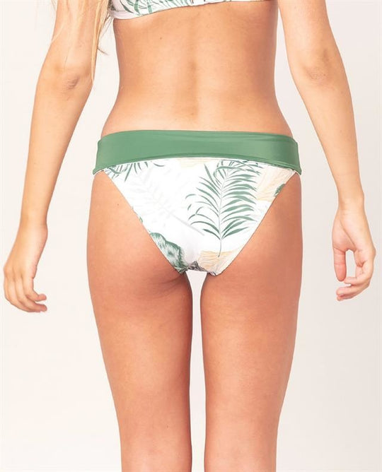 COASTAL PALMS ROLLUP GOOD BIKINI PANT