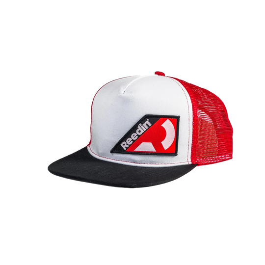 Logo Cap Trucker Red/White