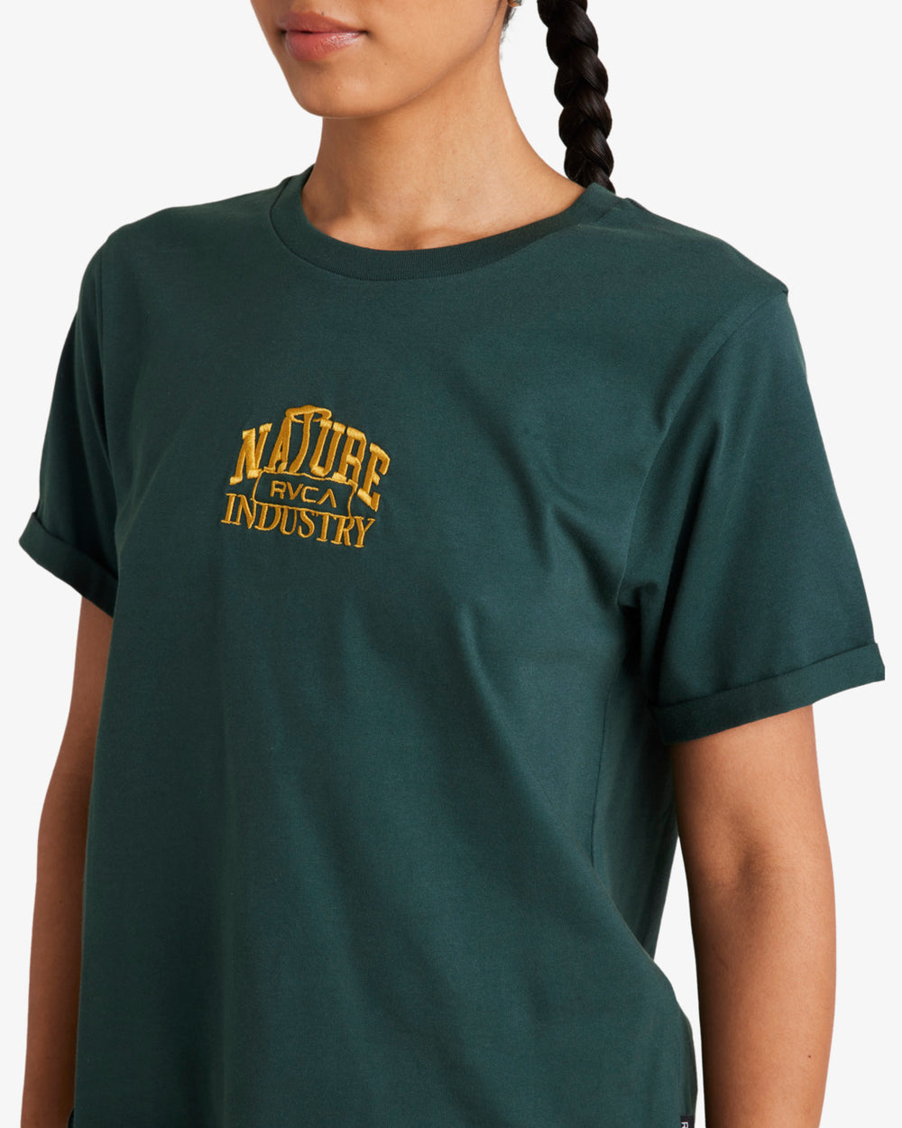 RVCA -  Trophy Cuffed T-Shirt - Women